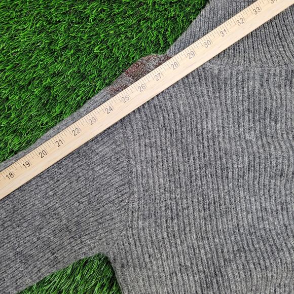 Vintage 80s London-Fog Shetland Wool Sweater S/M 18x23 USA - Picture 3 of 11